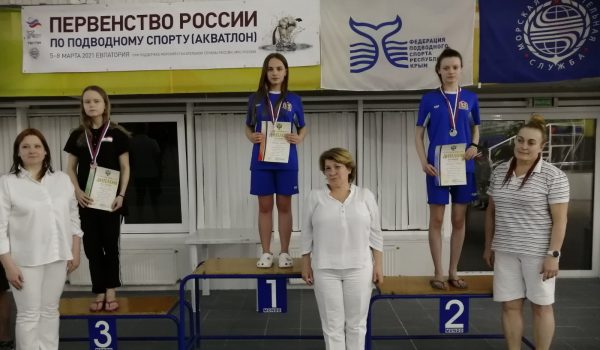 Нижегородские спортсменки завоевали золото и серебро на Первенстве России по подводному спорту