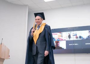 Депутату Госдумы Вячеславу Никонову присвоено звание «Почётный профессор НГЛУ»