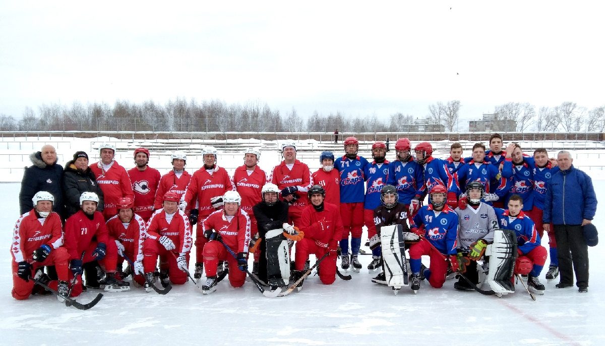 Команда «Старт-ветераны» выиграла чемпионат Нижегородской области по хоккею с мячом