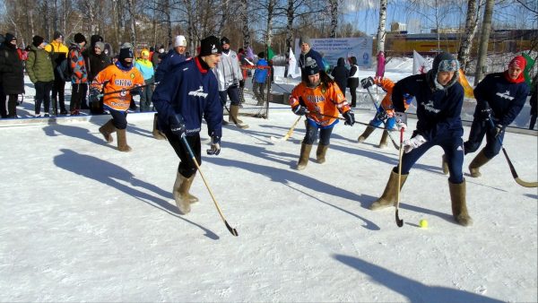 Турнир «Движение вместе» по хоккею в валенках прошёл в Нижнем Новгороде