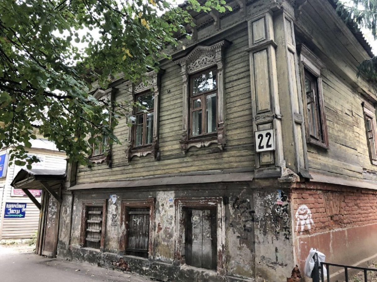 Два исторических дома в центре Нижнего Новгорода передадут в областную собственность