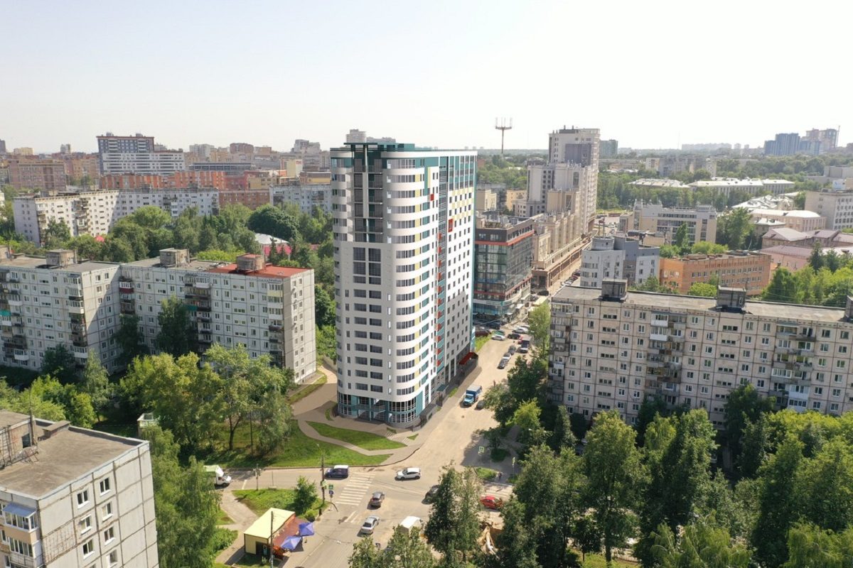 19-этажный жилой дом бизнес-класса возведут в центре Нижнего Новгорода