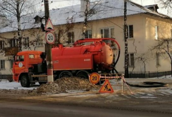 Разлив канализационных стоков произошел в Городецком районе