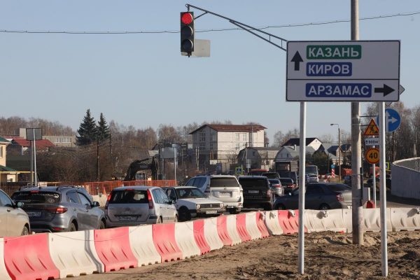 Развязку в Ольгино обещают разгрузить в&nbsp;июле