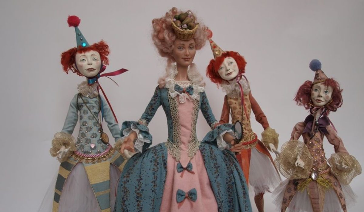 На выставке будут представлены куклы ручной работы