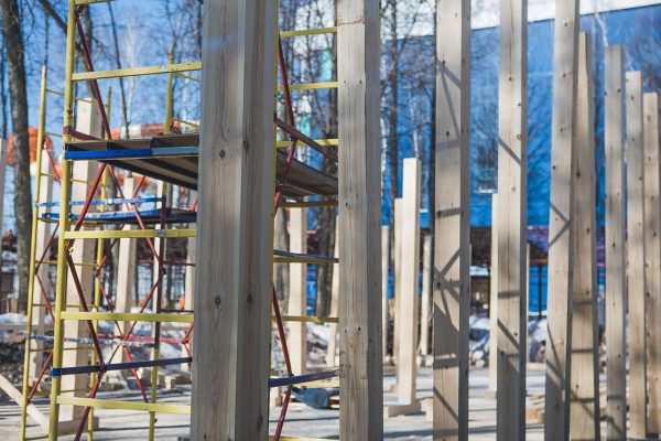 Павильон администрации парка в «Швейцарии» завершён на&nbsp;30%