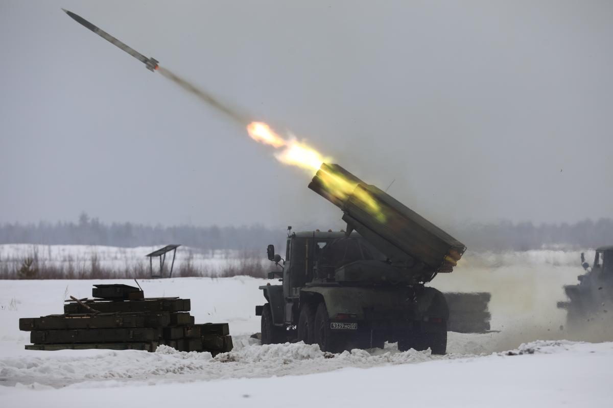 Учения танкистов Западного военного округа прошли на полигоне в Мулино в Нижегородской области