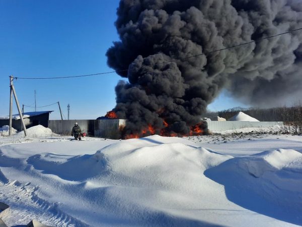 Цистерна с печным топливом загорелась в Богородске