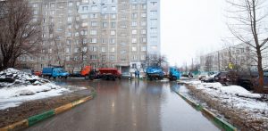 Талые воды и наледь: смотрим, какие улицы Нижнего Новгорода очистили сегодня