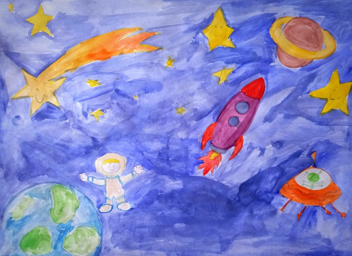 Рисунок 5-летнего Миши Гусева из Дзержинска