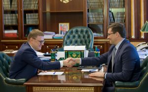 Глеб Никитин и&nbsp;Алексей Текслер провели рабочую встречу в&nbsp;Челябинске