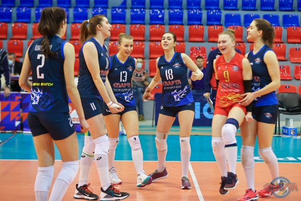 Волейболистки нижегородской «Спарты» заняли 12‑е место в суперлиге