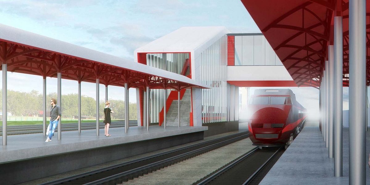 На новом вокзале в Черкизово будет две платформы для поездов дальнего следования
