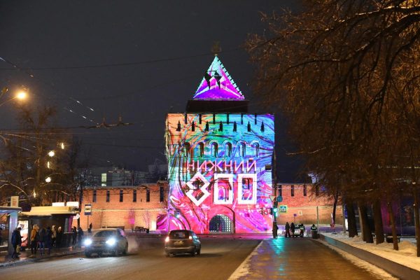Архитектурно-художественная подсветка украсит фасады зданий и&nbsp;памятники к&nbsp;юбилею Нижнего Новгорода