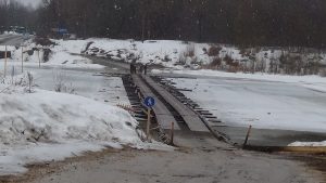 Ледовая переправа между Нижегородской областью и Чувашией закрыта