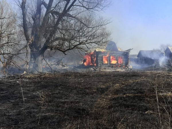 >Семь домов загорелись в Большеболдинском районе