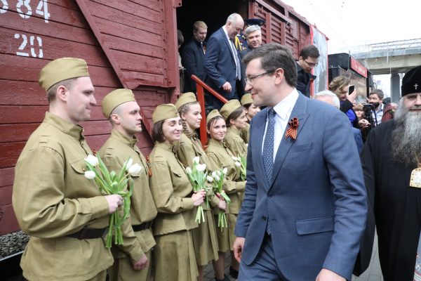 Глеб Никитин: «Поезд Победы дает нам возможность погрузиться в атмосферу мая 1945 года»