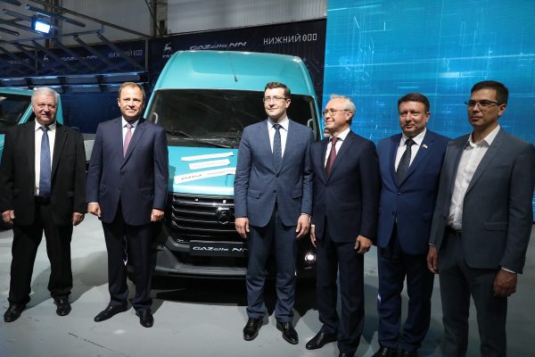 Игорь Комаров и&nbsp;Глеб Никитин приняли участие в&nbsp;старте производства «ГАЗели&nbsp;NN» на&nbsp;Горьковском автозаводе