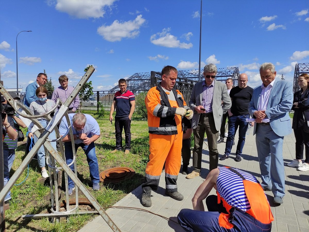 Нижегородский водоканал показал, как проходит ремонт трубопроводов по современным технологиям