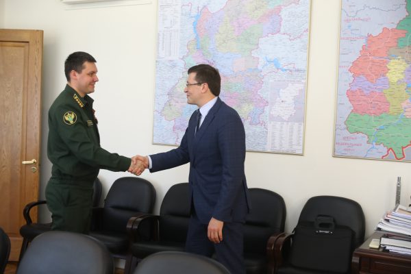 Глеб Никитин провел рабочую встречу с&nbsp;руководителем Федерального агентства лесного хозяйства Иваном Советниковым