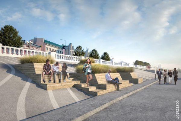 На&nbsp;Нижневолжской набережной начались работы по&nbsp;прокладке электрокабеля