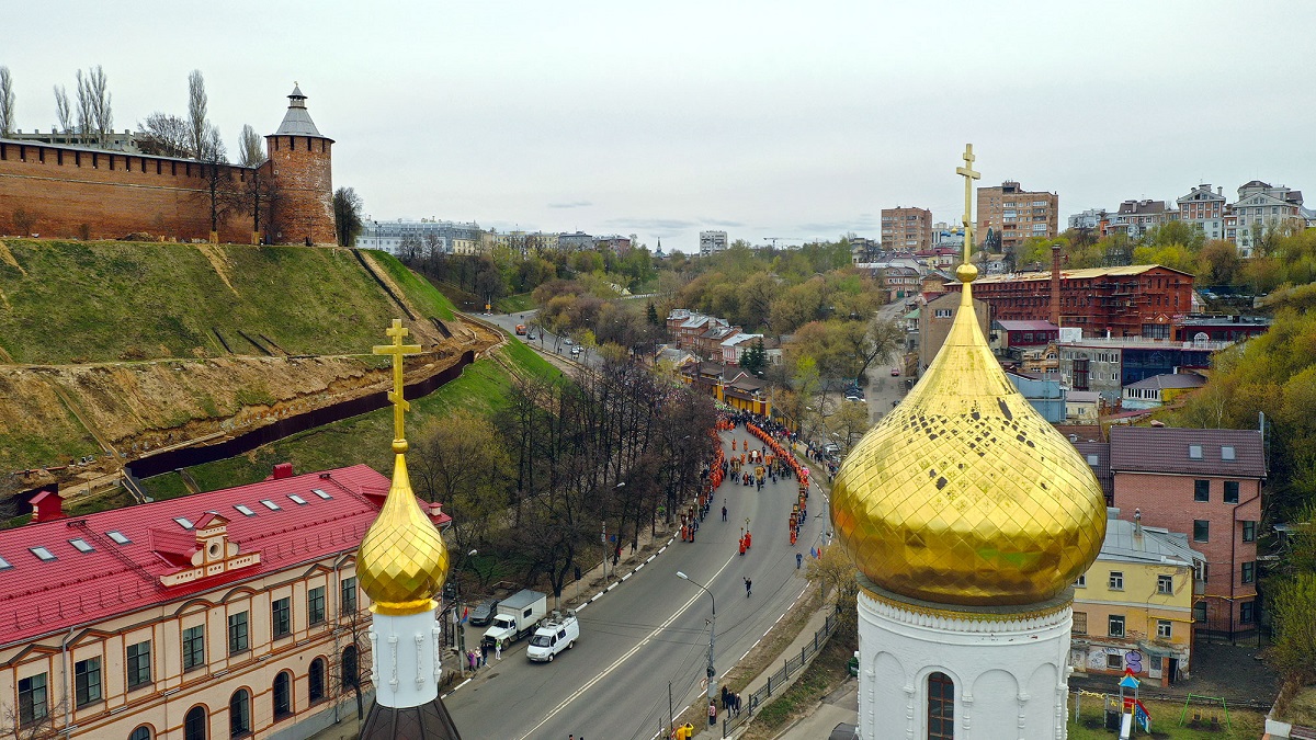 Пасхальный крестный ход