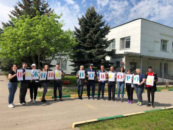 В нижегородском детском психоневрологическом санатории провели субботник