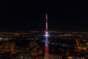 На нижегородской телебашне включится праздничная подсветка на время «Российской студенческой весны»