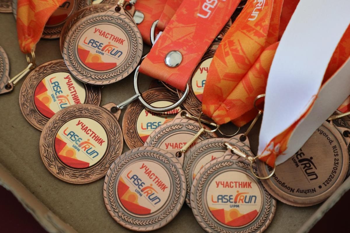 Каждый спортсмен по итогам соревнований получил медаль участника и сертификат