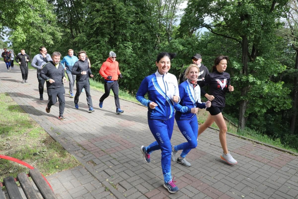 В Нижнем Новгороде прошла общественная пробежка в преддверии Зеленого Марафона