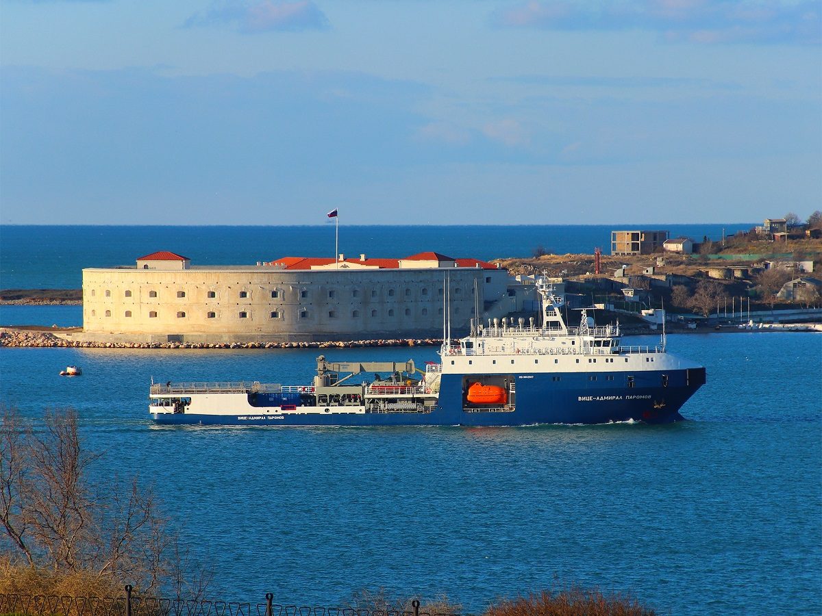 Построенный в Нижнем Новгороде танкер «Вице-адмирал Паромов» вошел в состав Черноморского флота
