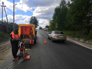 В&nbsp;Лукояновском районе ремонтируют дороги по&nbsp;программе благоустройства сельских поселений
