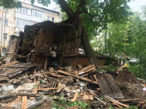 Старые сараи снесут в центре Нижнего Новгорода