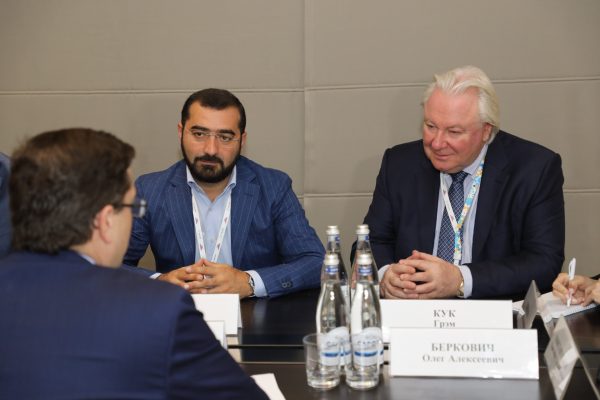 Глеб Никитин провел встречу с&nbsp;президентом ОСИГ Грантом Бабасяном и&nbsp;президентом World Media and Events Limited Грэмом Куком