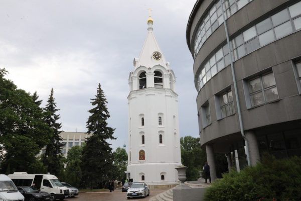 Открылась колокольня Спасо-Преображенского собора на территории нижегородского Кремля