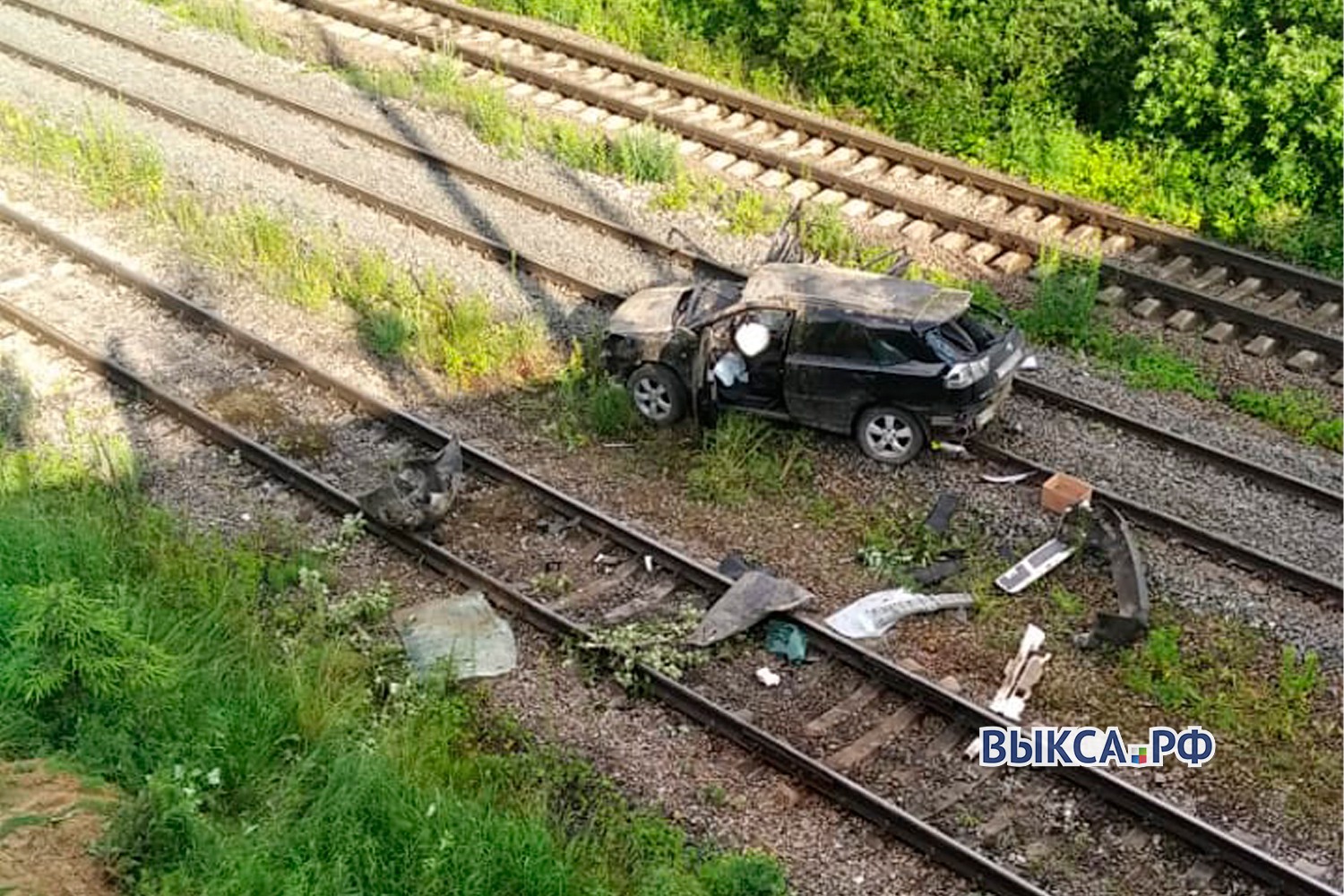 Два человека погибли в результате падения машины с моста в Выксунском  районе Нижегородской области 15 июня 2021 года | Нижегородская правда