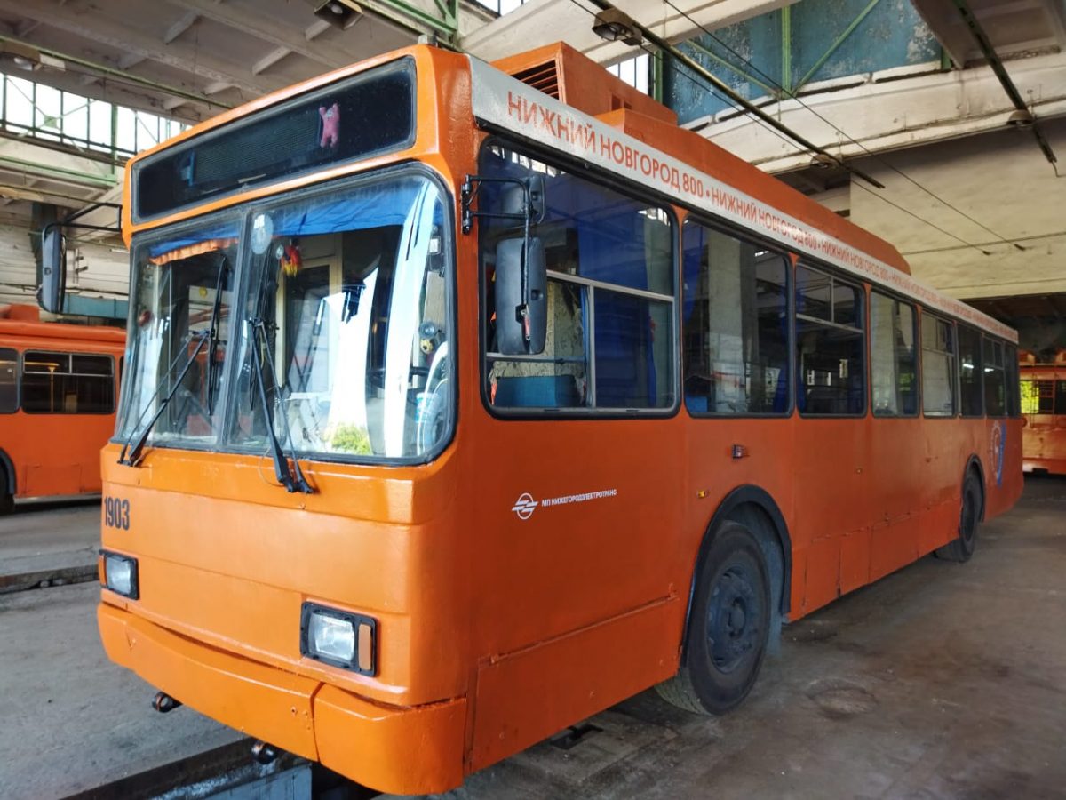 Троллейбусы №10, 15 и 25 перестанут ходить в Нижнем Новгороде 30 апреля