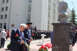 Дмитрий Краснов принял участие в&nbsp;открытии памятного мемориала в&nbsp;честь Юрия Усачева