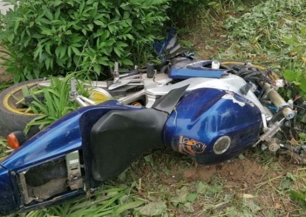 Молодая пара разбилась на мотоцикле в Богородске