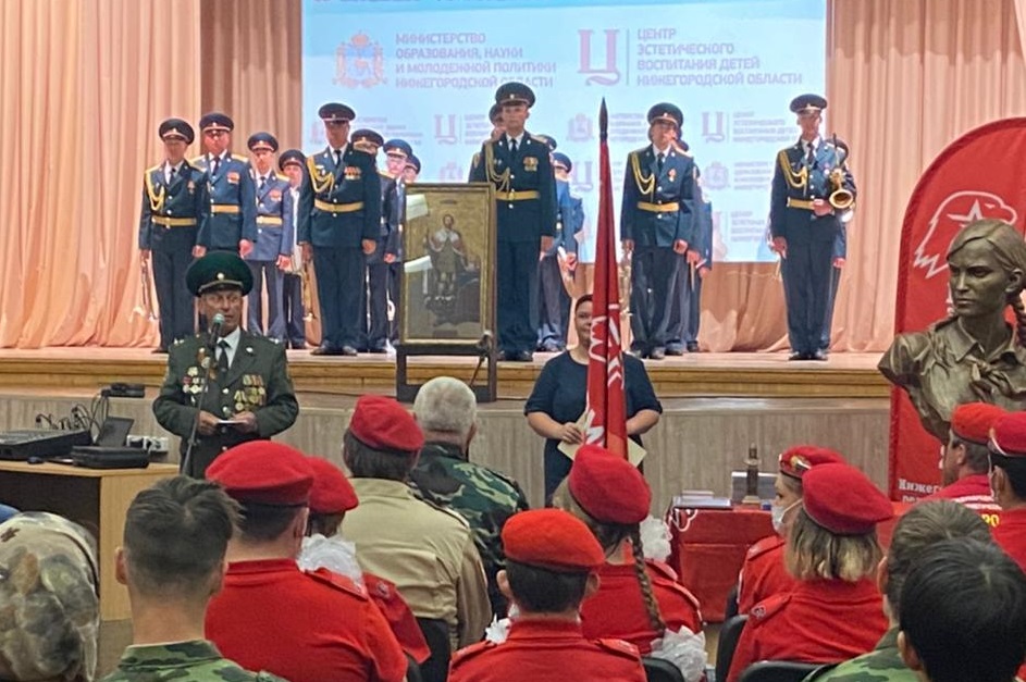 Участники Международного юнармейского патриотического автомарша прибыли в Нижний Новгород