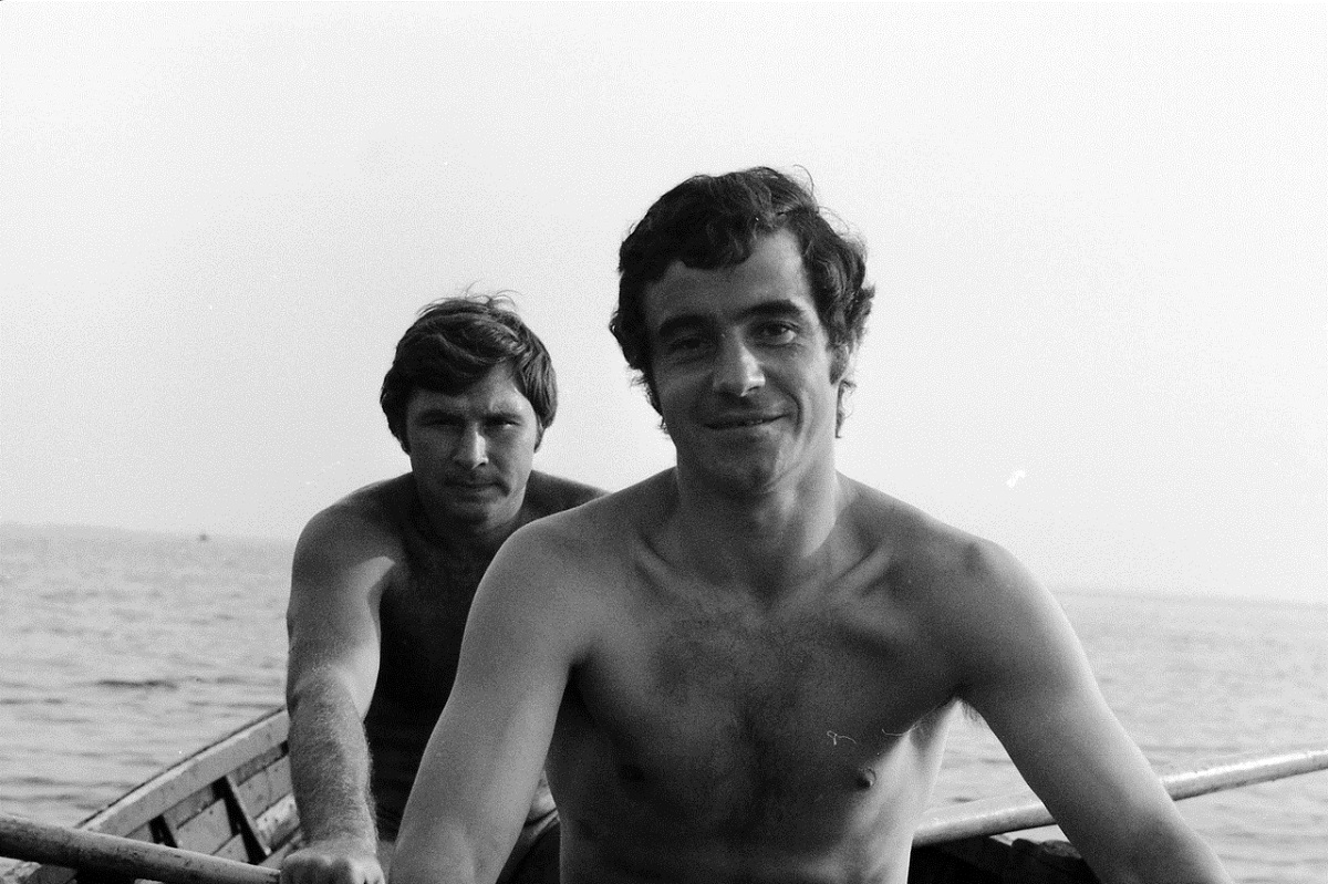 Владимир Астафьев (на переднем плане) и Евгений Шигонцев. Они играли за «Торпедо» на излёте 60-х, в 70-е и в первой половине 80-х годов