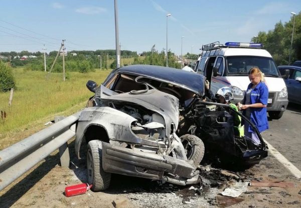Водитель погиб в аварии на трассе М‑7 в Нижегородской области