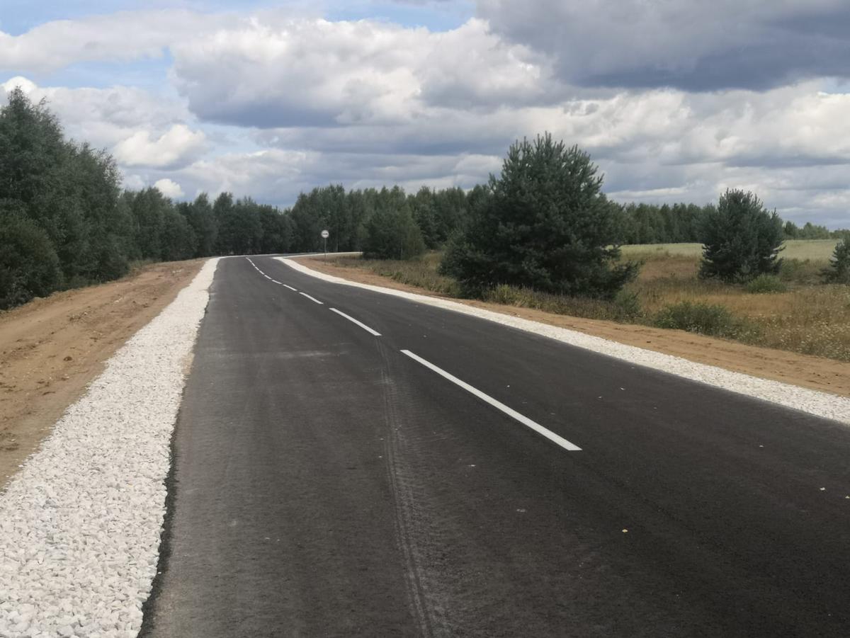 Более 5 км дороги Маза — Мокловка отремонтировали в Ковернинском районе Нижегородской области по нацпроекту