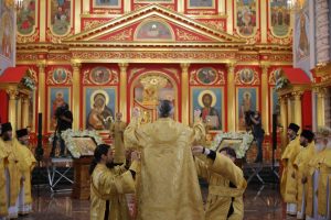 Храм в&nbsp;честь Святого Благоверного князя Георгия Всеволодовича и&nbsp;святителя Симона освятили в&nbsp;Нижнем Новгороде