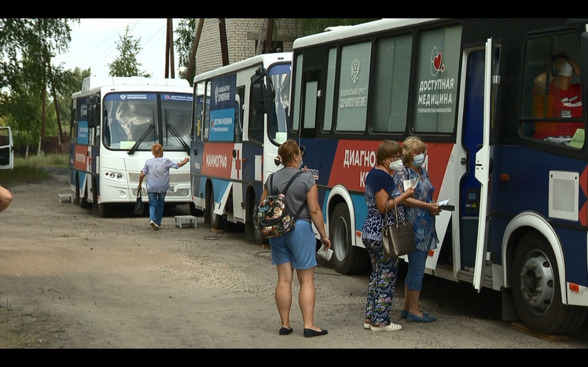 Более 130 жителей Лысковского района за два дня прошли обследование у специалистов «Поездов здоровья»