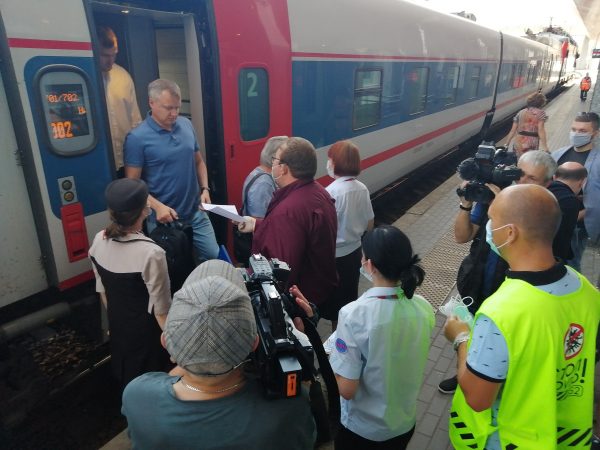 >Проверка соблюдения масочного режима прошла на вокзале Нижний Новгород