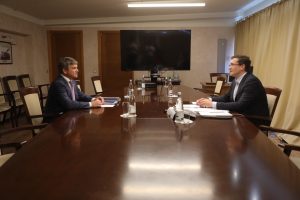 Глеб Никитин и&nbsp;Игорь Маковский обсудили подготовку энергосетевых объектов к&nbsp;800-летию Нижнего Новгорода