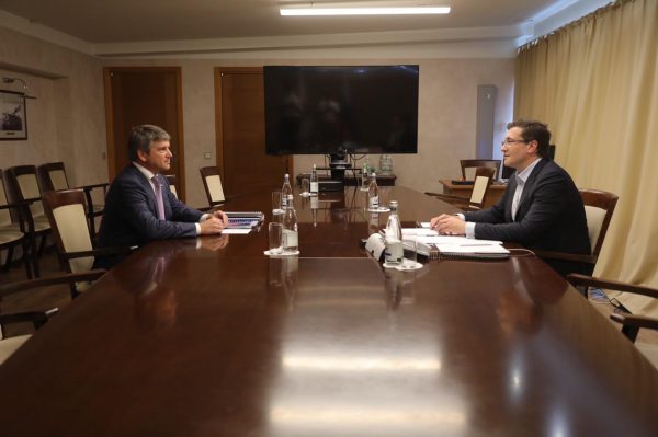 Глеб Никитин и&nbsp;Игорь Маковский обсудили подготовку энергосетевых объектов к&nbsp;800-летию Нижнего Новгорода