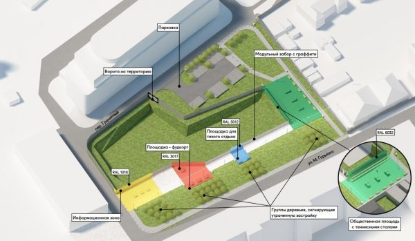 В&nbsp;Нижнем Новгороде появится новое общественное пространство в&nbsp;районе «Квартала 1833&nbsp;года»