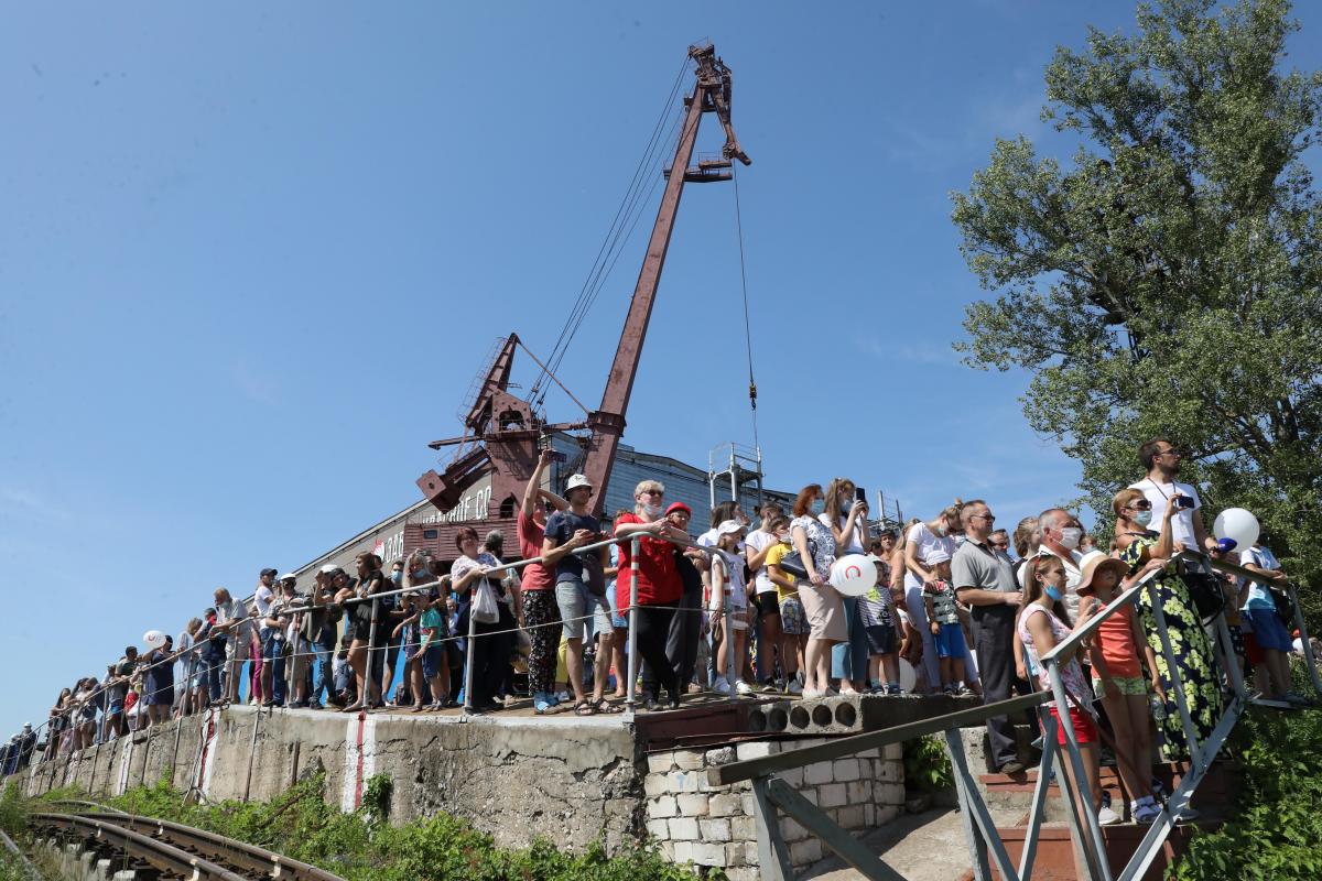 Новый сузогруз спустили на воду на заводе «Красное Сормово» в Нижнем